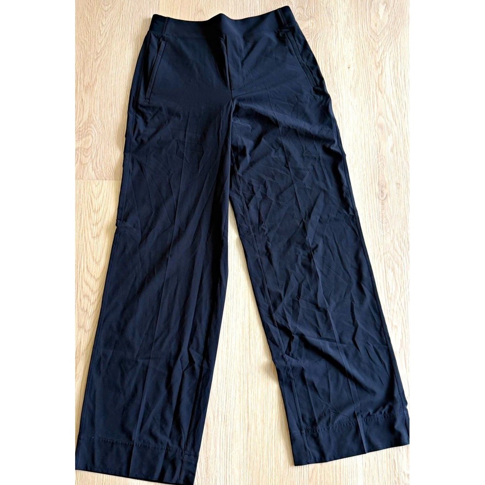 Athleta Women's Black Performance Athlesurewear Elastic Waist Ankle Sz 6